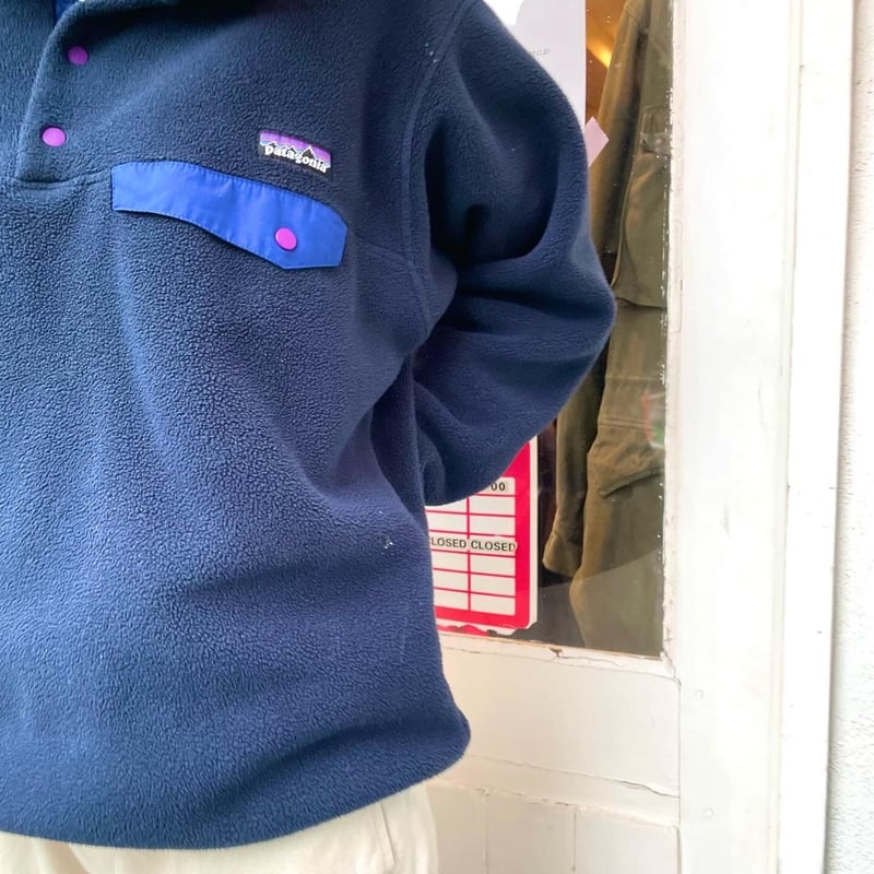 patagonia シンチラスナップT パタゴニア スナップT ネイビー patagonia シンチラスナップT パタゴニア スナップT ネイビー
