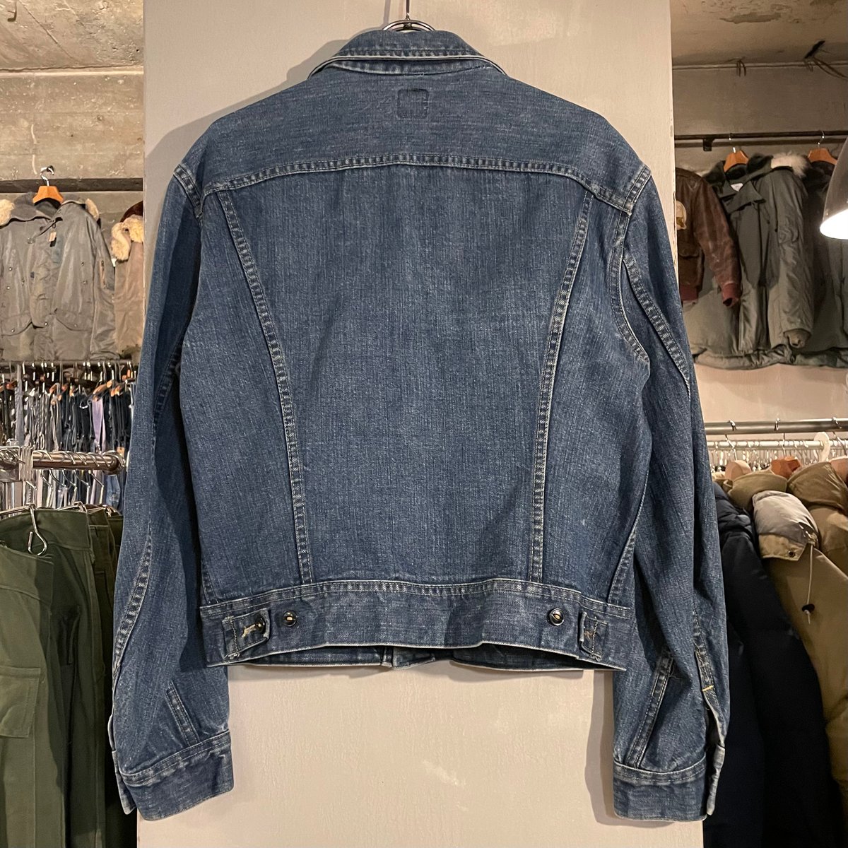 サイズ◎ 70s 80s Lee 220 デニムジャケット USA製 70s Lee 220-J デニムジャケット USA製 Size 40 (S4049) | DUFF