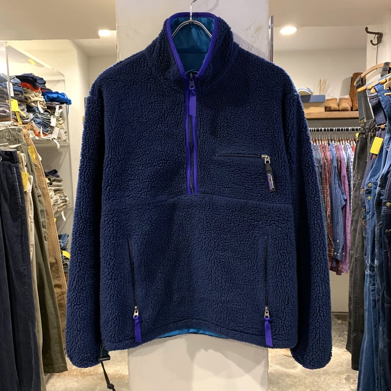 90s patagonia グリセードジャケット プルオーバー リバーシブル 