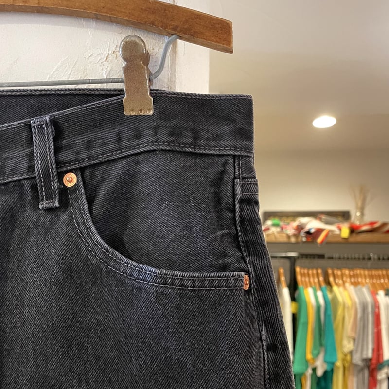 Levi's 501 00s リーバイス501 ブラックデニムパンツ 後染め Levi's 501 00s リーバイス501 ブラックデニムパンツ 後染め