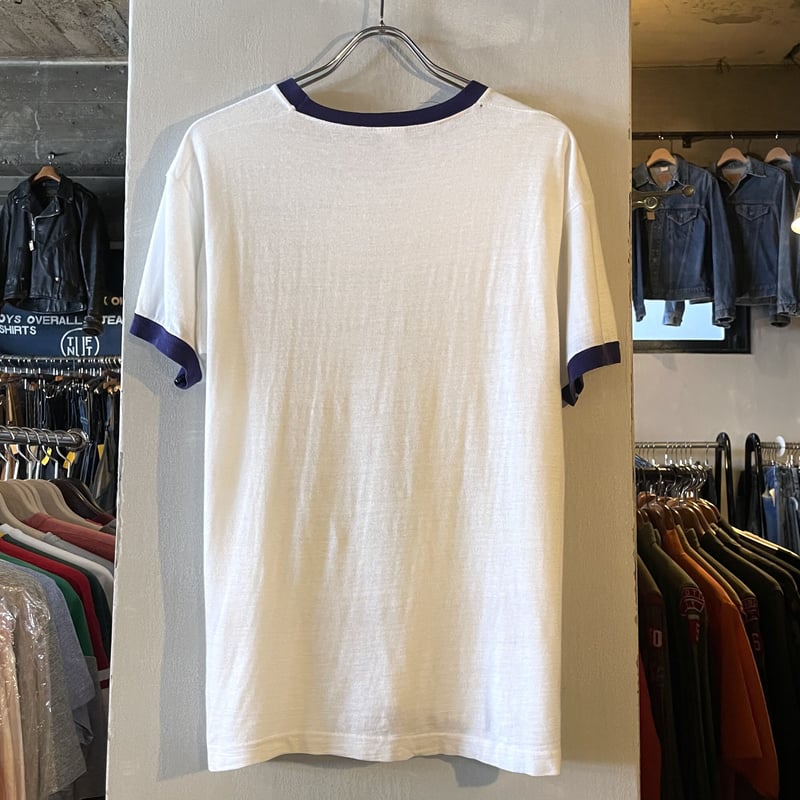 60s Champion S/S ヴィンテージTシャツ 染み込みプリント USA製 60s Champion S/S ヴィンテージTシャツ 染み込みプリント USA製