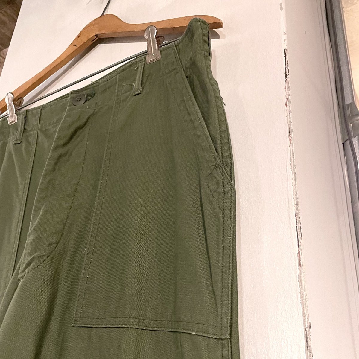 70s US ARMY ベイカーパンツ 34×33 ミリタリーパンツ OG 107 70s US ARMY ベイカーパンツ 34×33 ミリタリーパンツ OG 107