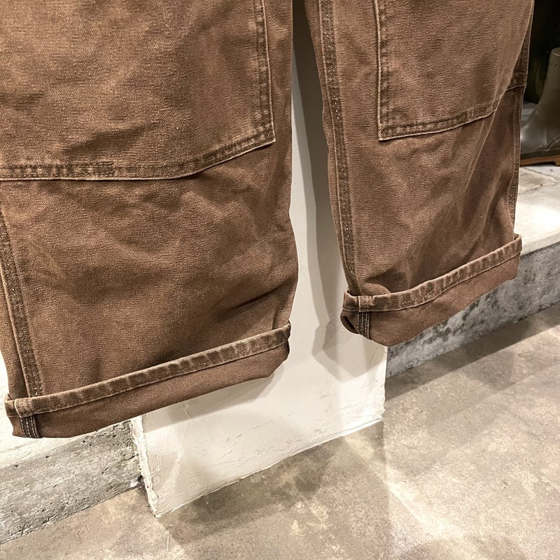 carhartt 90s USA製 ダックオーバーオール ダブルニー ワーク