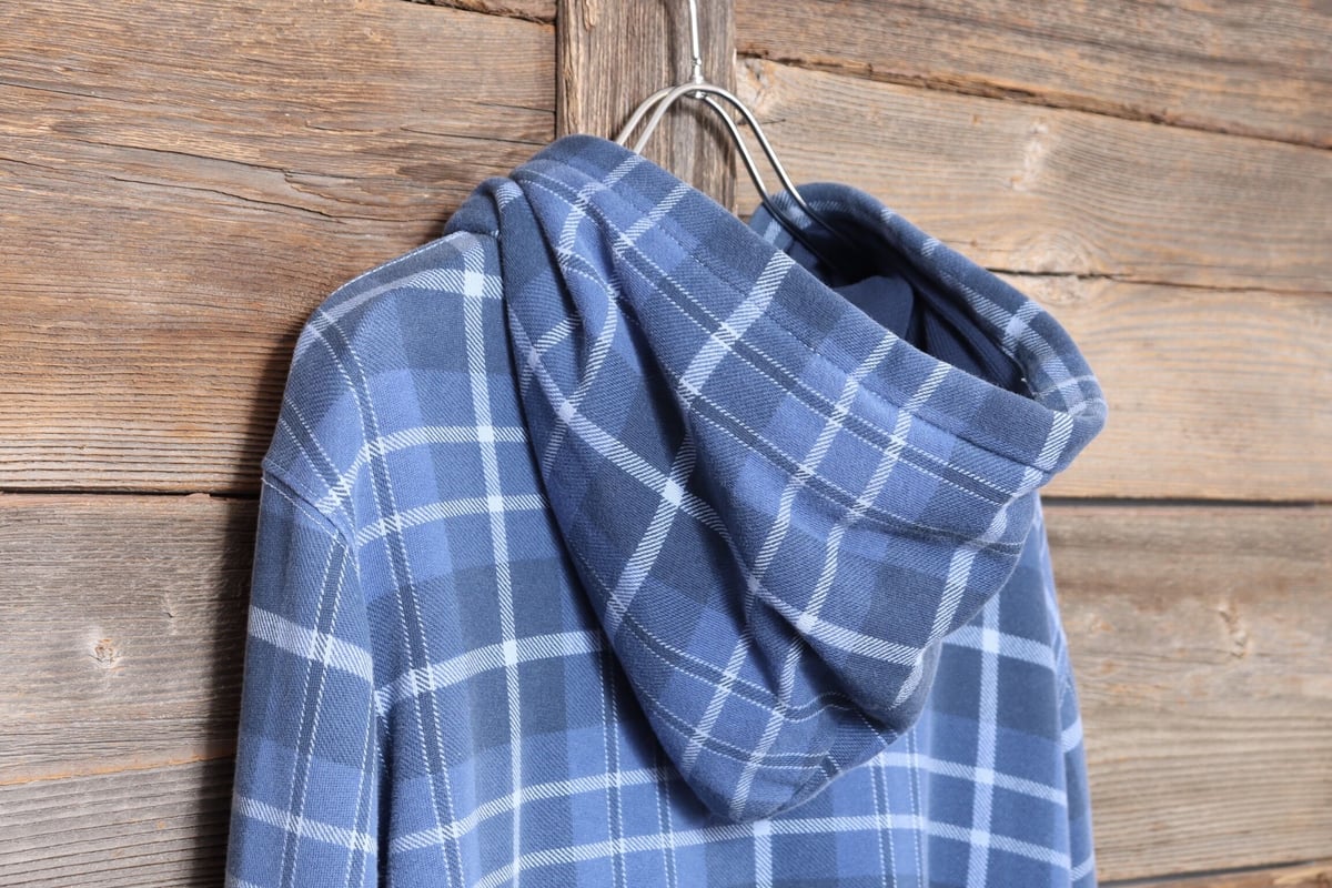 POLO RALPH LAUREN ジップアップ スウェットパーカー チェック柄 POLO RALPH LAUREN ジップアップ スウェットパーカー チェック柄