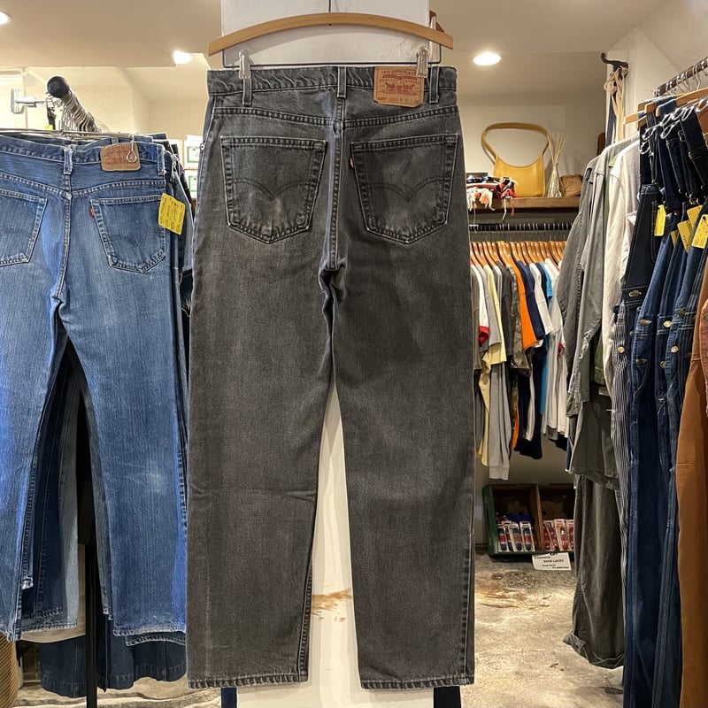 90s Levi's 505 ブラックデニムパンツ リーバイス505 USA製 1998年 (