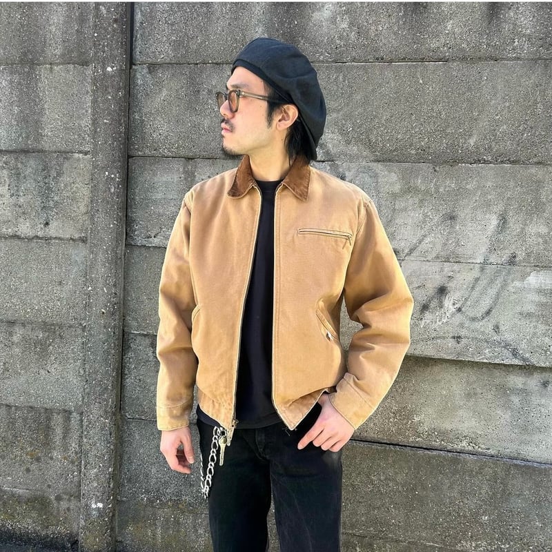 80s carhartt デトロイトジャケット ダック地 カーハート ワーク 