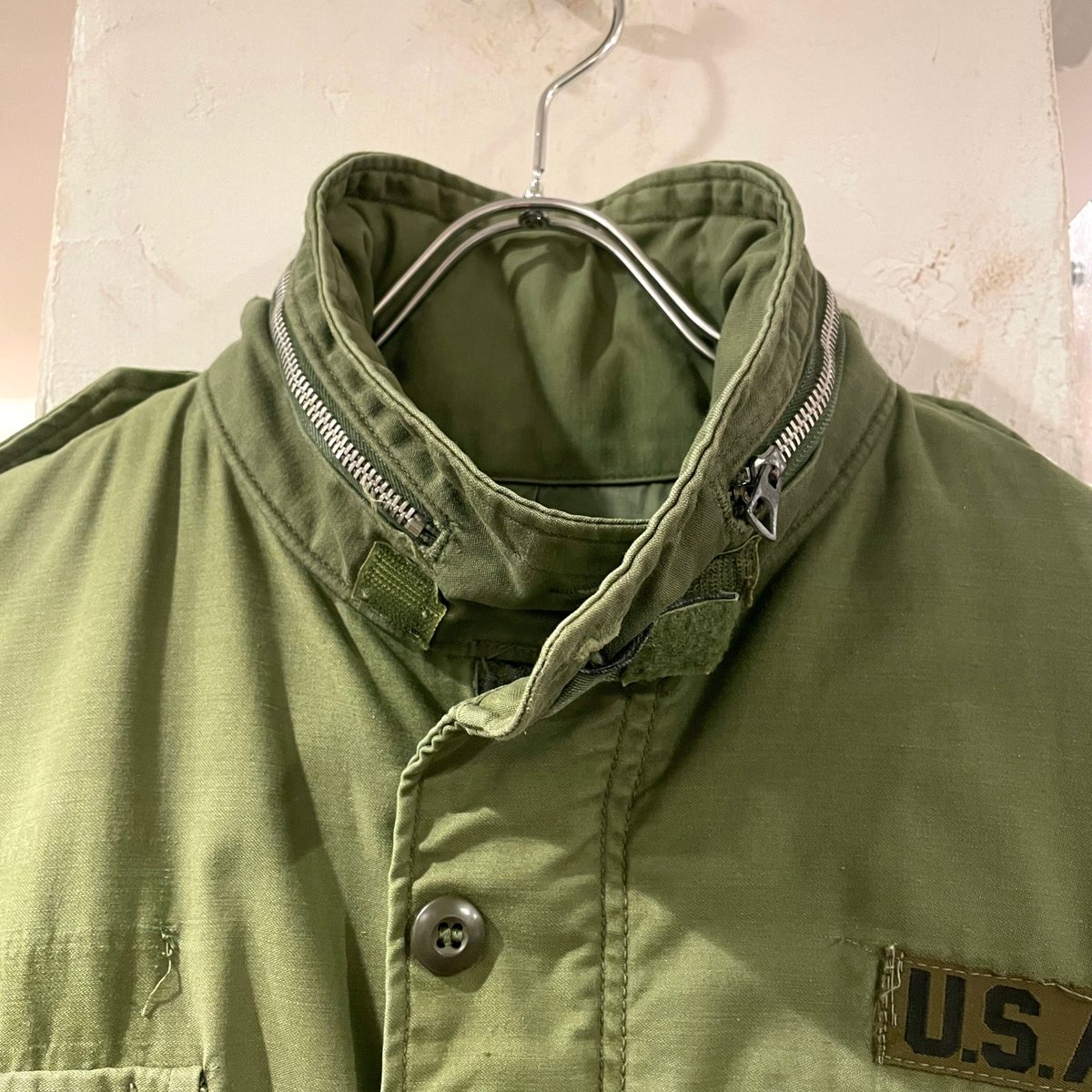 60s US ARMY M-65 Field Jacket 2nd type アルミジップ S