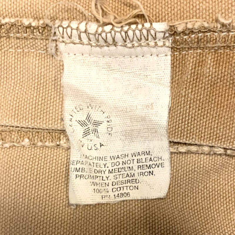 80s Carhartt ダック地 ペインターパンツ ダブルニー 雰囲気系 USA製