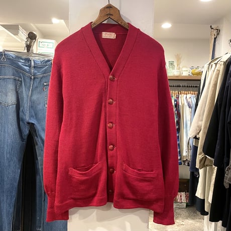 Badger　40s-　Vintage Lettered Cardigan　ヴィンテージレタードカーディガン　(S0799)