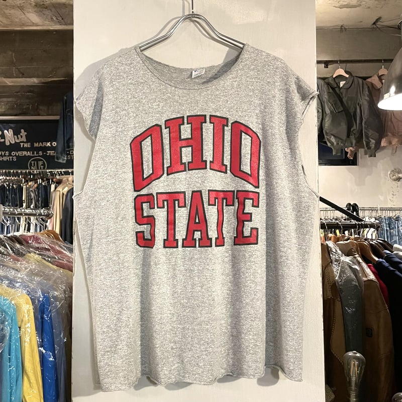 80s 90s OHIO STATE フットボールTシャツ　ヴィンテージ 80s 90s OHIO STATE フットボールTシャツ ヴィンテージ