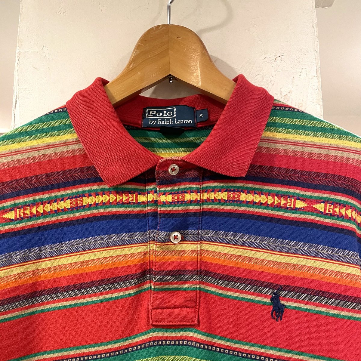 Polo by Ralph Lauren ネイティブ柄 ポロシャツ ラルフローレン （S089