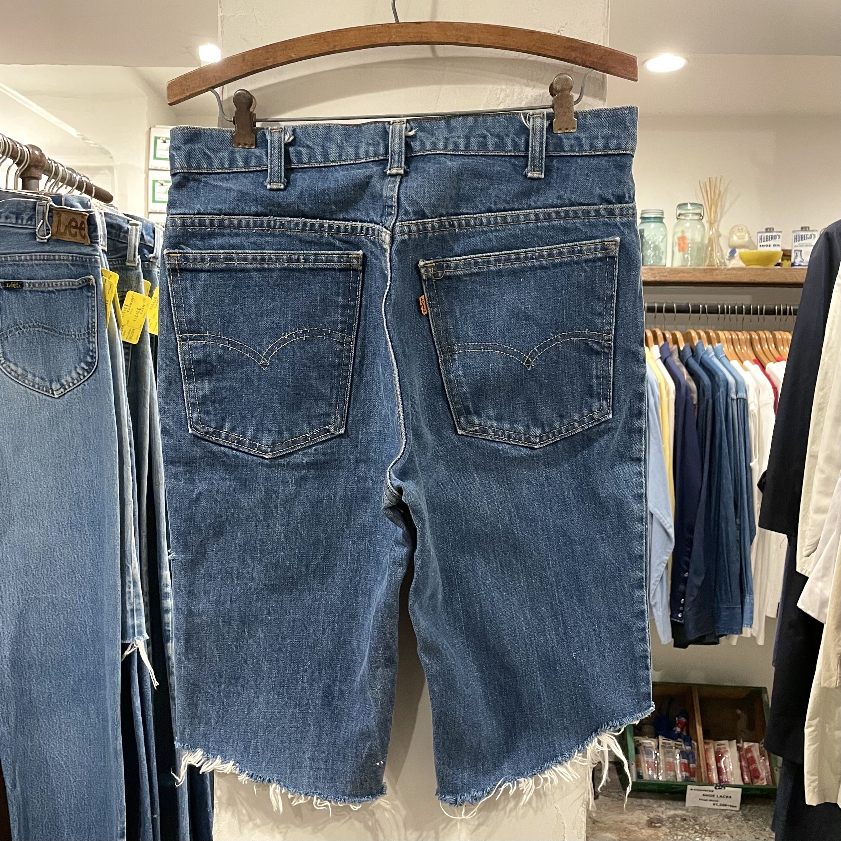 Levi's 646 カットオフ 70年代 リーバイス646 カットオフデニム ボタン
