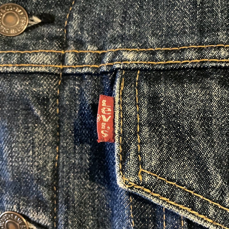 70s Levi's 70505 ブランケットライナー デニムジャケット インディゴ ...