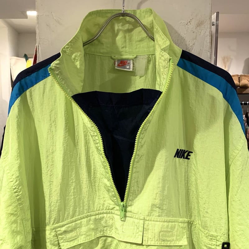 90s NIKE アノラックジャケット ハーフジップ プルオーバー ナイキ