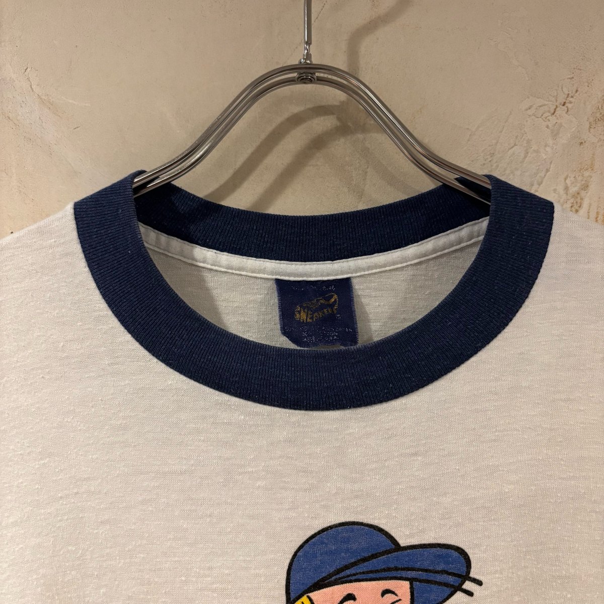 80s S/S リンガー Tシャツ topps Bazooka USA製 Size L相当 B