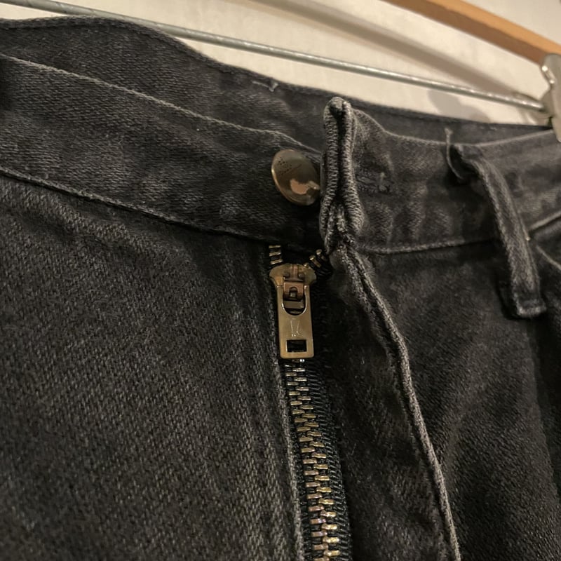 80s Wrangler 13MWZWK ブラックデニムパンツ 32×34 USA製 ラングラ