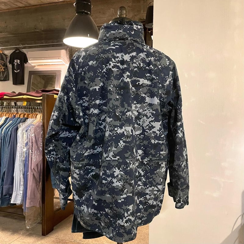 US NAVY GORE-TEX PARKA デジカモ DEAD STOCK ゴアテックスパー