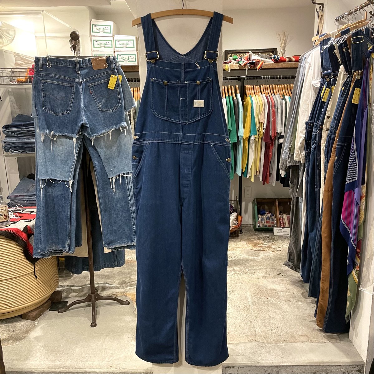 Sears ヴィンテージオーバーオール シアーズ デニムオーバーオール Sears ヴィンテージオーバーオール シアーズ デニムオーバーオール