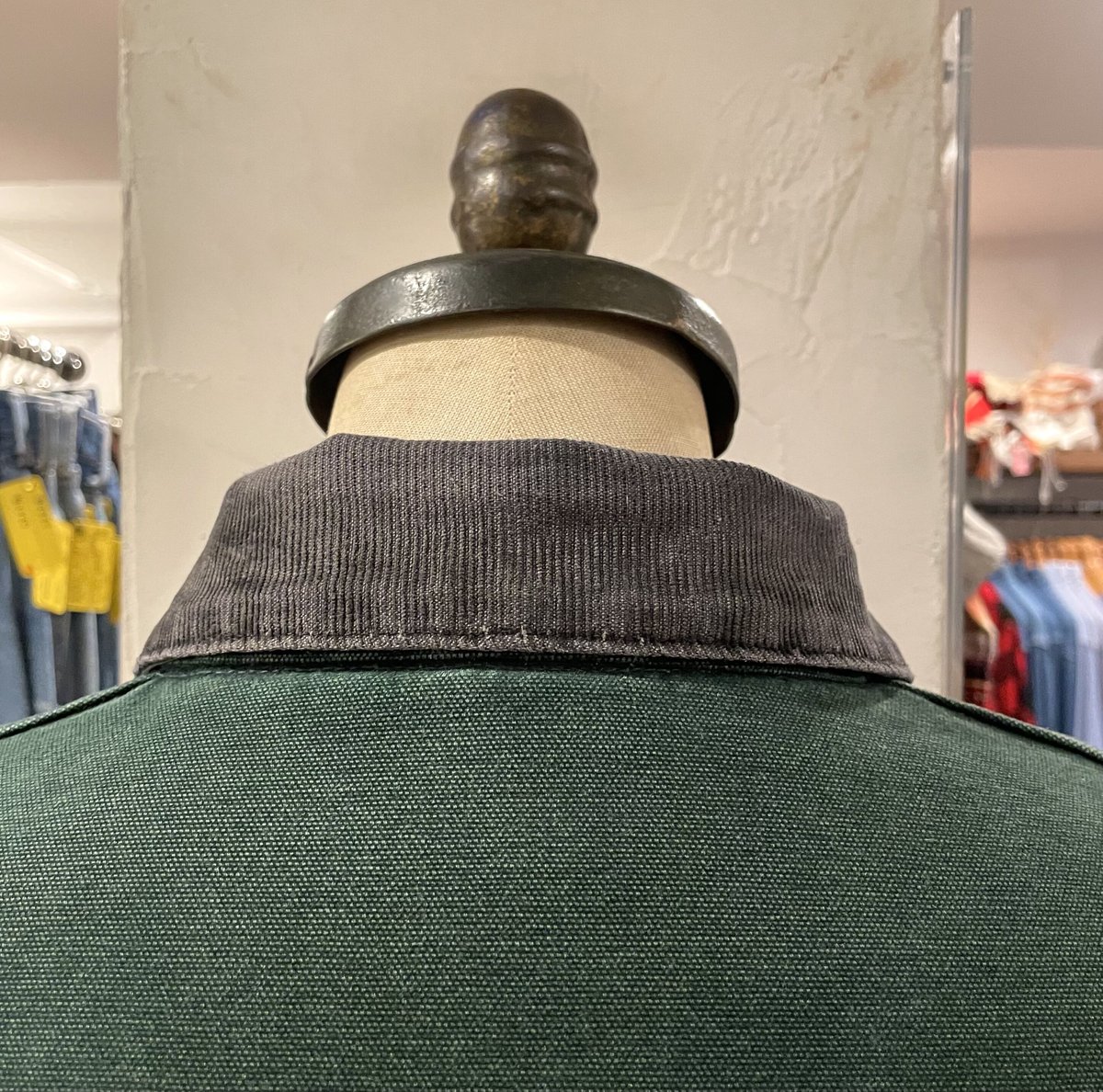 Carhartt サンタフェジャケット ダック地 グリーン ワーク Carhartt サンタフェジャケット ダック地 グリーン ワーク