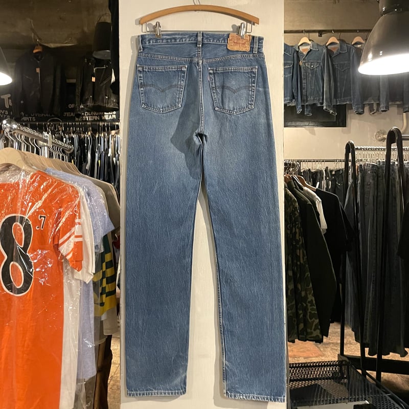 80s~ Levi's 501 リーバイス 33×35 デニムパンツ USA製 ボタン裏 80s~ Levi's 501 リーバイス 33×35 デニムパンツ USA製 ボタン裏