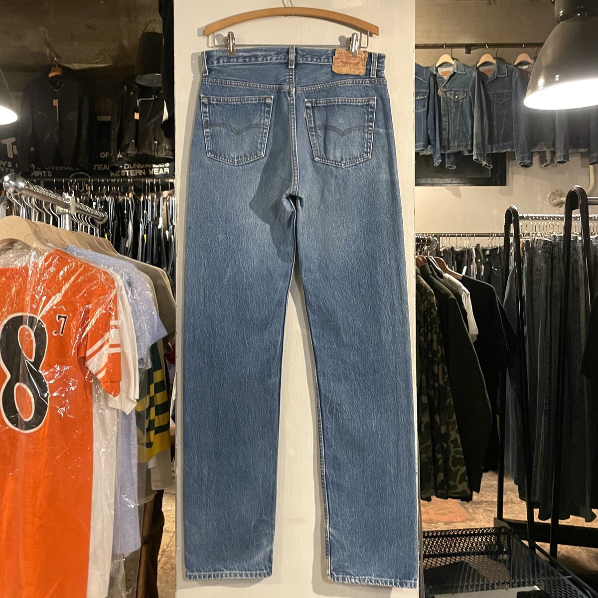 Levi’s 501 553 USA製 80s~ Levi's 501 リーバイス 33×35 デニムパンツ USA製 ボタン裏