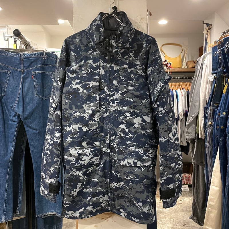 US NAVY ゴアテックスパーカー　デジカモ 00s US NAVY GORE-TEX PARKA デジカモ 2014年 ゴアテックスパーカ