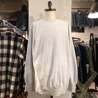 80s　Champion × LAND‘S END　Reverse Weave　リバースウィーブ　グレー　USA製　目無し　チャンピオン　ランズエンド　ダブルネーム　(S2732)