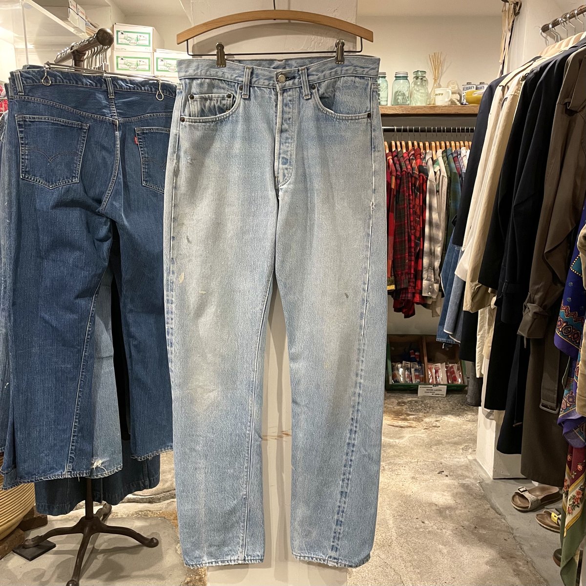 80's Levi's 66 501 66後期 ヴィンテージ 70's Levi's リーバイス 501 66後期 チェーンステッチ 78年 刻印6 縮率