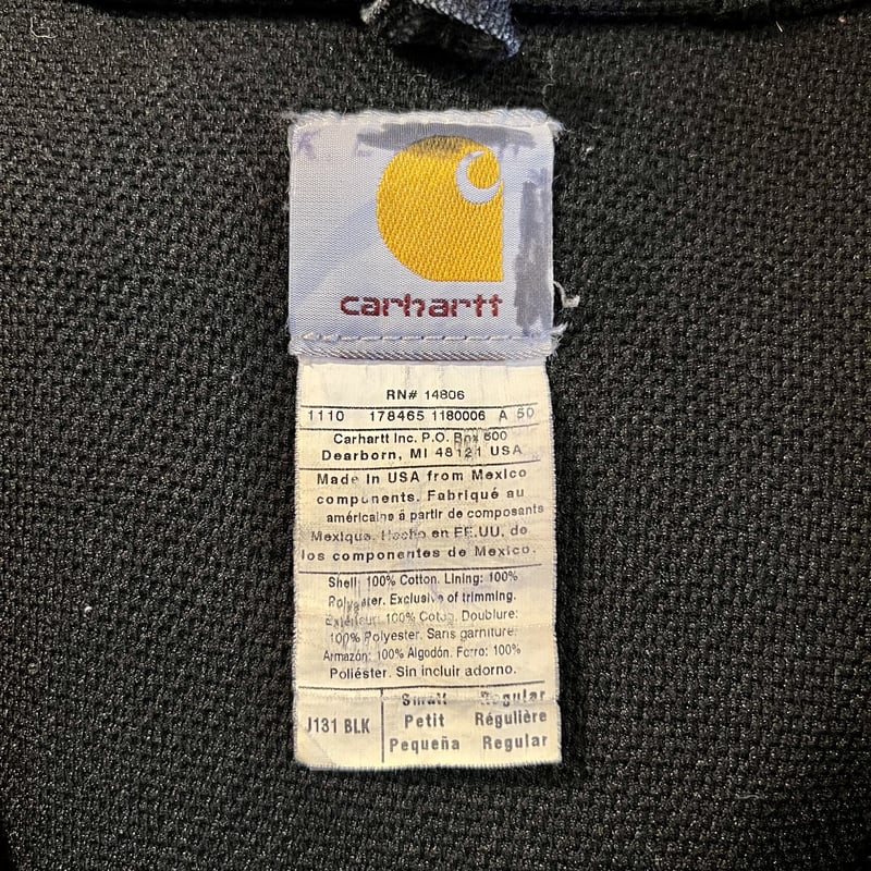 Carhartt アクティブジャケット カーハート ダック地 ワークジャケット