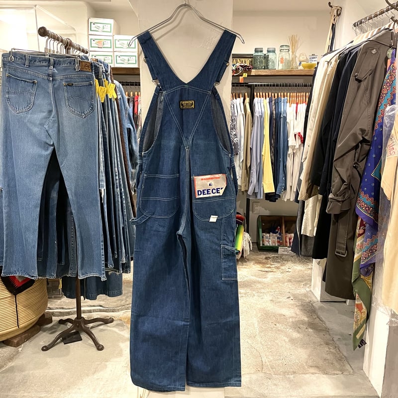 WASHINGTON DEE CEE デニムオーバーオール DEAD STOCK