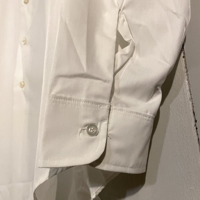 60s VAN HEUSEN ダブルポケット　コットンシャツ 60s VAN HEUSEN Vintage White Shirt DEAD STOCK 白