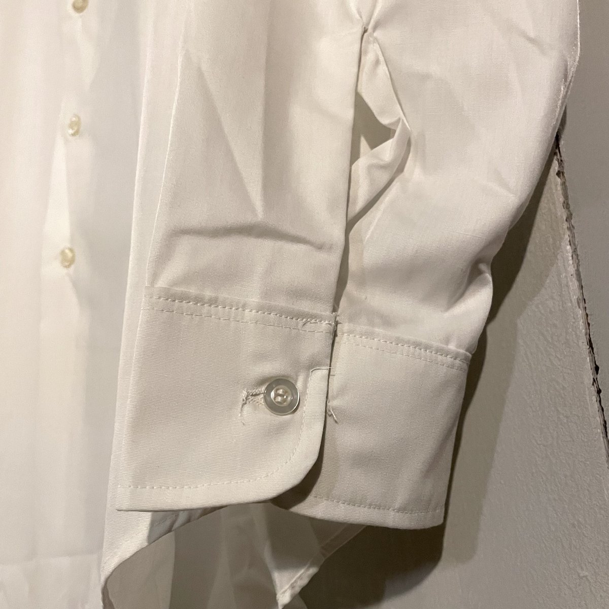 60s VAN HEUSEN Vintage White Shirt DEAD STOCK 白