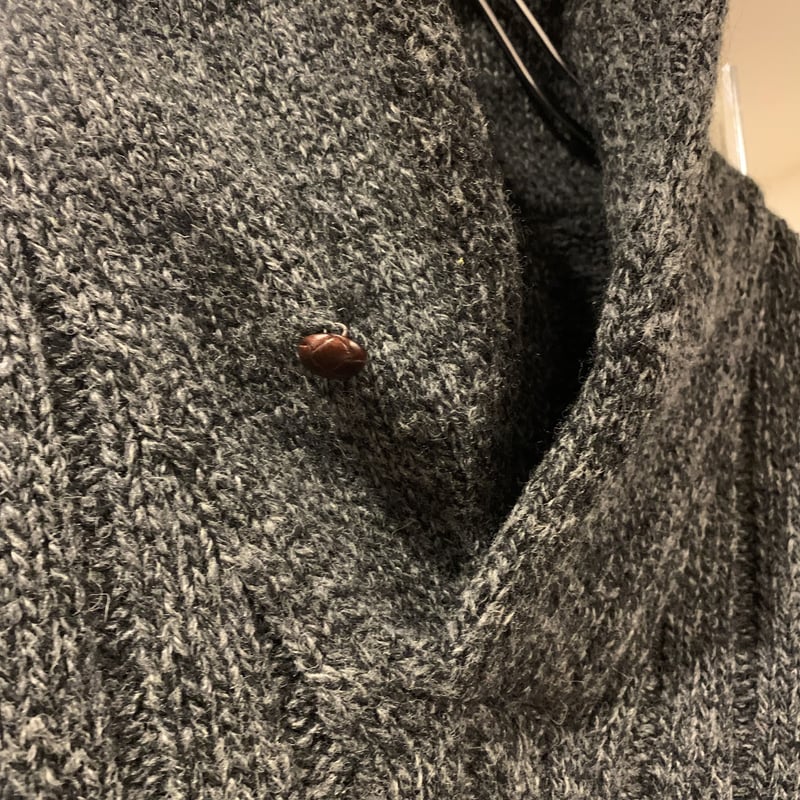 POLO by Ralph Lauren ショールカラーニット ラルフローレン WOOL 10