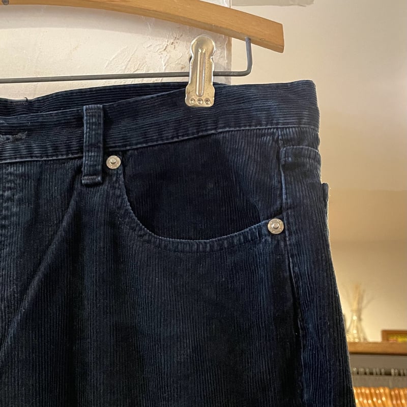90s RRL コーデュロイパンツ ダブルアールエル 濃紺 USA製 90年代
