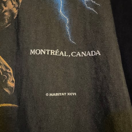 90s　GILDAN　S/S Tシャツ　CANADA製　Size XL　ネイティブ　サンダー　(S4683)