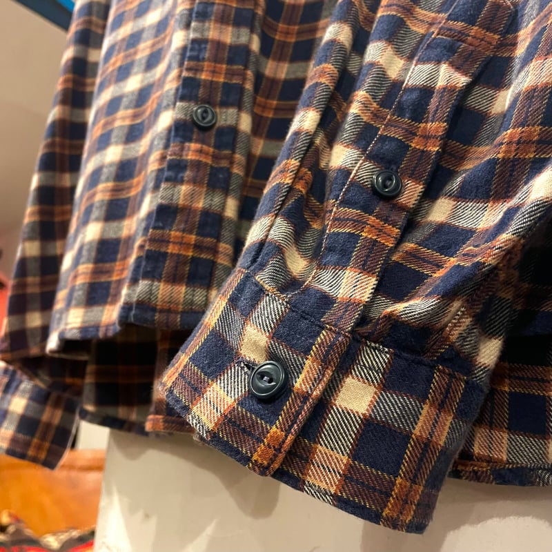 patagonia フィヨルド フランネル シャツ Size L パタゴニア コットン