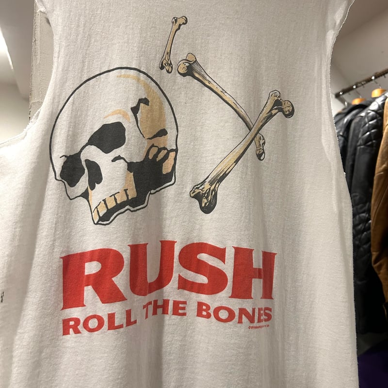 【90s】RUSH ROLL THE BONES ヴィンテージ Ｔシャツ 1990s RUSH Roll the Bones Tee - Etsy Canada