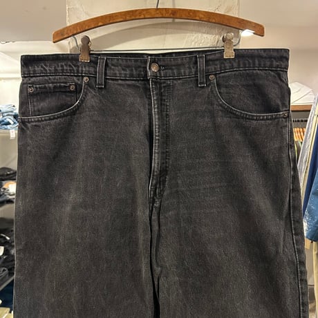 90s　Levi's 550 0260　リーバイス　ブラックデニムパンツ　38×31　USA製　1994年　(S5415)