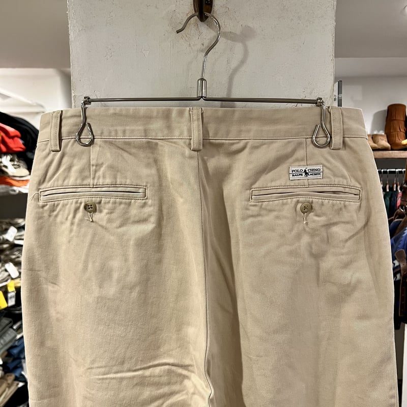 POLO by Ralph Lauren チノパン ポロチノ ラルフローレン タック