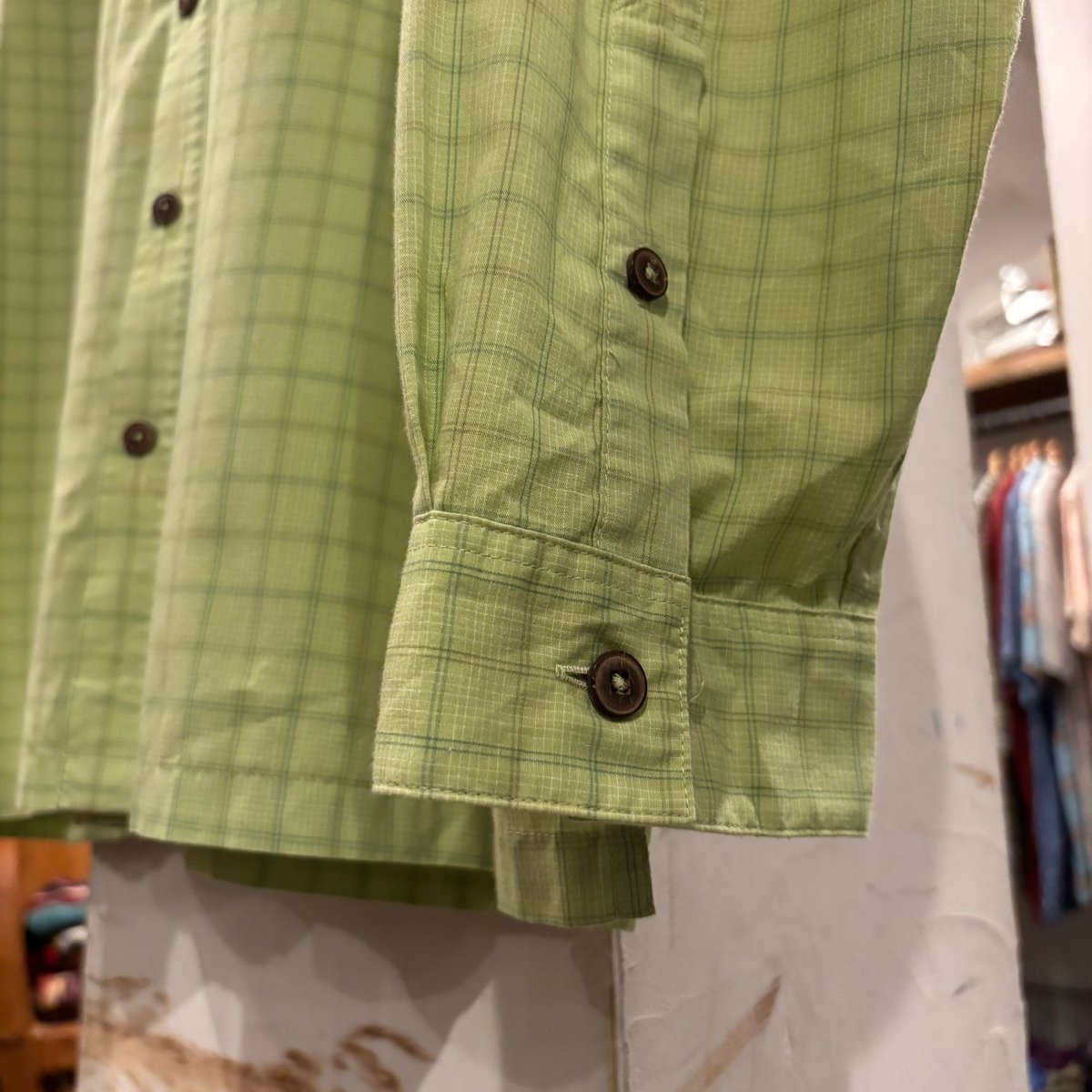 patagonia L/S フィッシングシャツ Island Hopper Shirt Siz