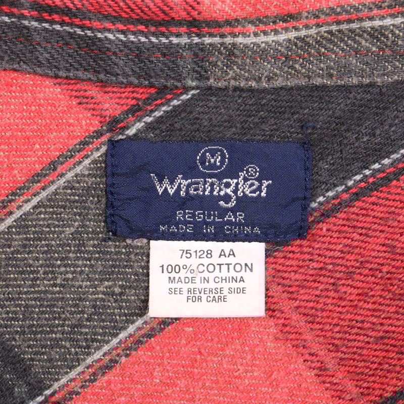 新品未使用タグ付き✳︎RRL✳︎ネルシャツ✳︎チェックシャツ✳︎ウエスタンシャツ 00s RRL Check Cotton L/S Shirt 赤黒 XL ダブルアールエル 長袖