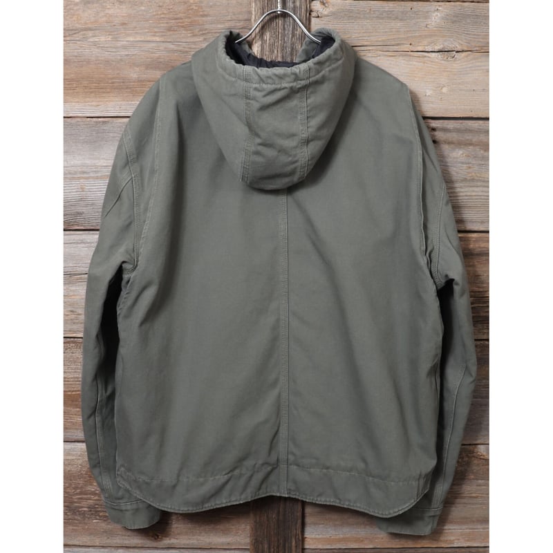 carhartt ダック地 フード ジャケット XL グレー系 ダック carhartt ダック地 フード ジャケット XL グレー系 ダック