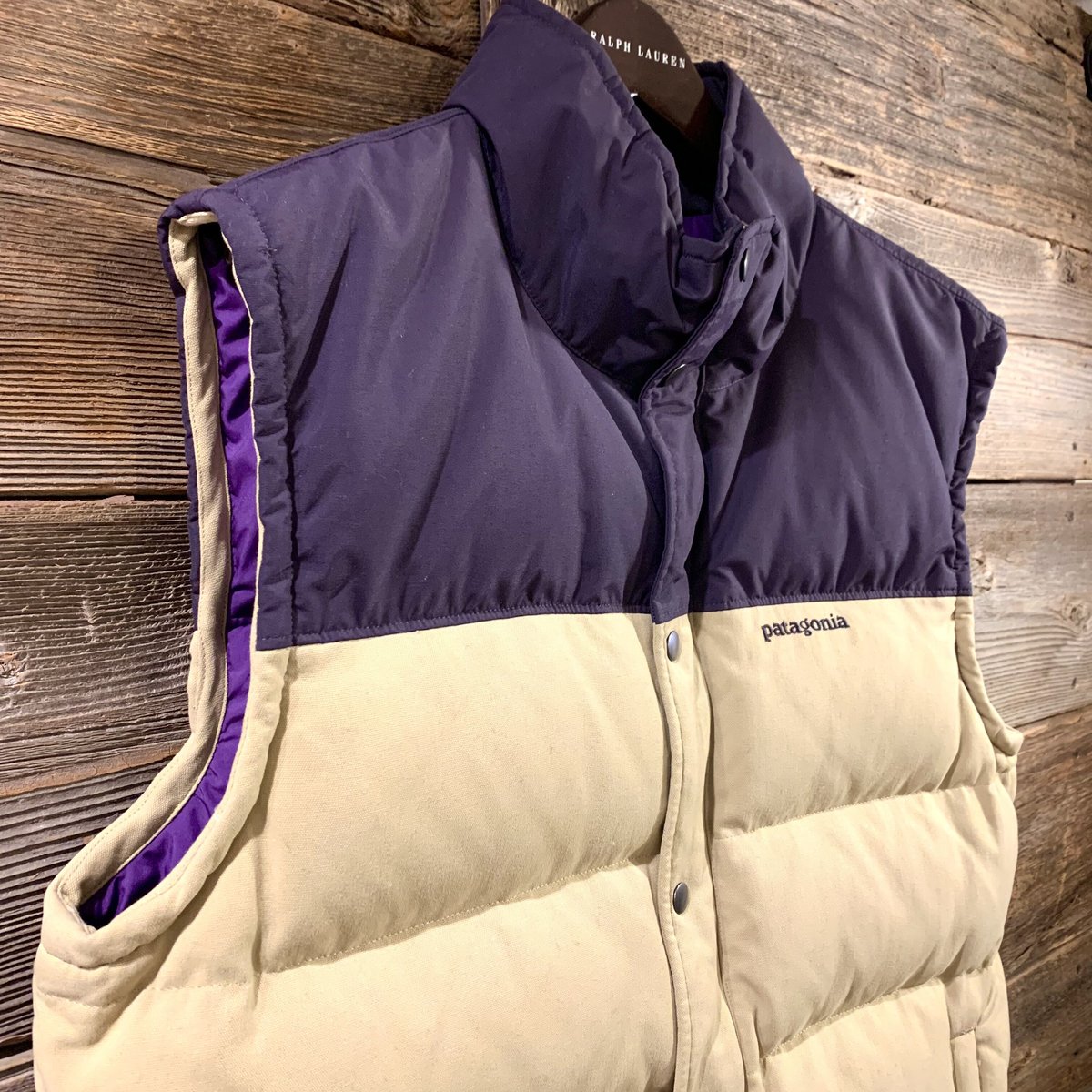 美品◎patagonia Bivy Down Vest 13年製 Sサイズ patagonia BIVY DOWN VEST ダウンベスト パタゴニア 13年製 ベージュ