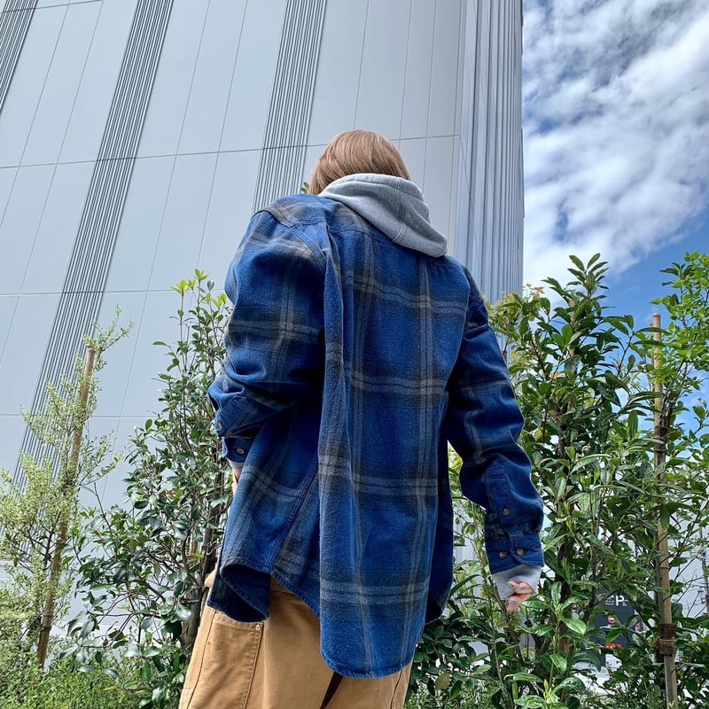 Carhartt チェック柄ネルシャツ Lサイズ