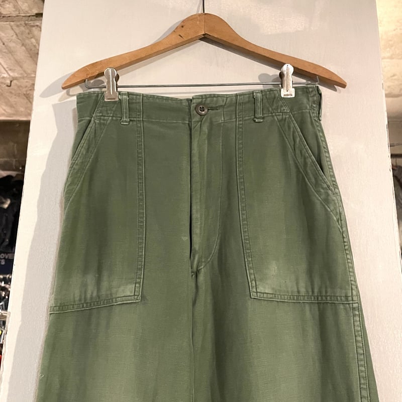 70s アメリカ軍 og107 ベイカーパンツ 32 u.s army 美品 GD73 US ARMY 米軍 アメリカ軍 ベイカーパンツ 70s OG107