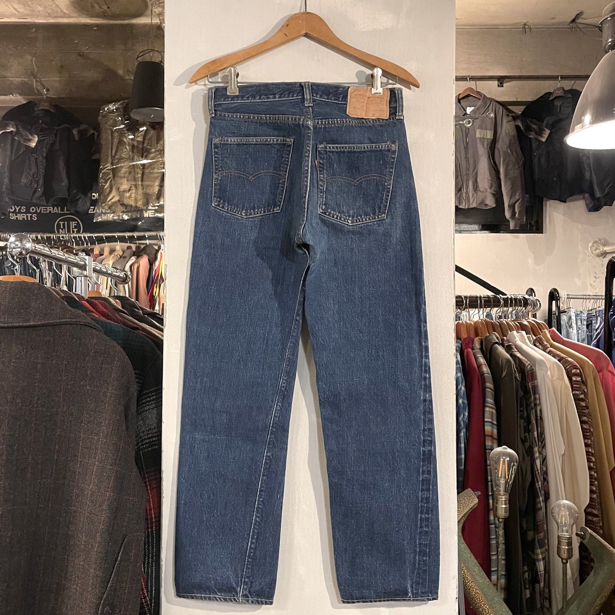 70s Levi's 501 66前期　ボタン裏6 赤耳　濃紺 検bigE 70s Levi's 501 Big E 28×28 リーバイス デニムパンツ ボタン裏6