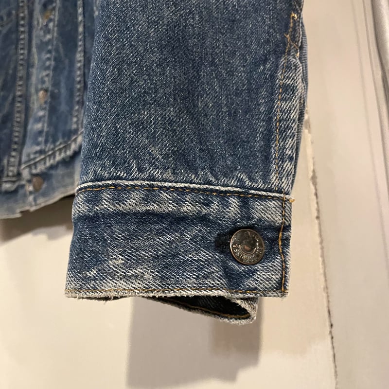 80s Levi's 70506-0316 デニムジャケット サイズ38 ブランケット
