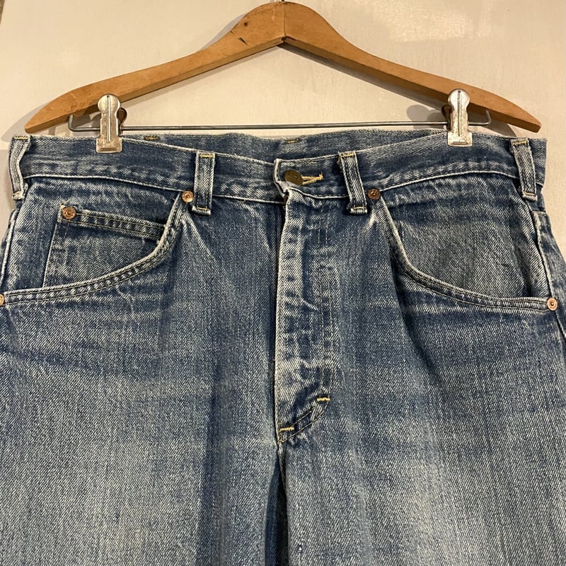 80s Lee 200-0147 デニムパンツ 34×32 SCOVILL ZIP USA製 80s Lee 200-0147 デニムパンツ 34×32 SCOVILL ZIP USA製