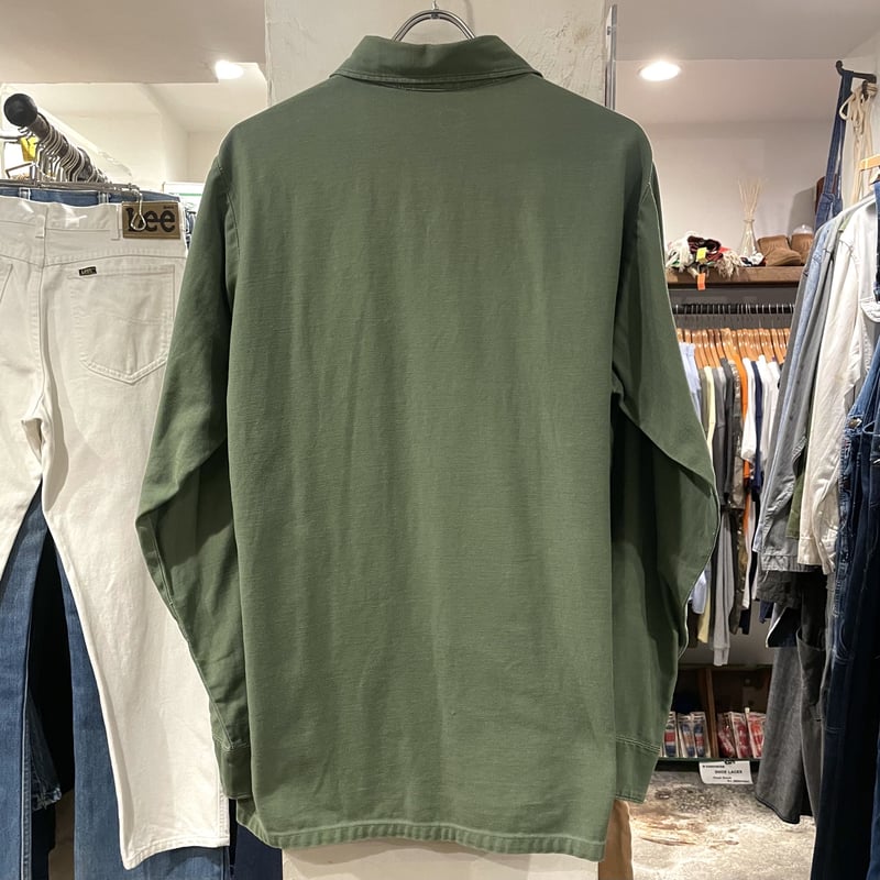 60s US ARMY ユーティリティシャツ OG107 COTTON SATEEN SHIR