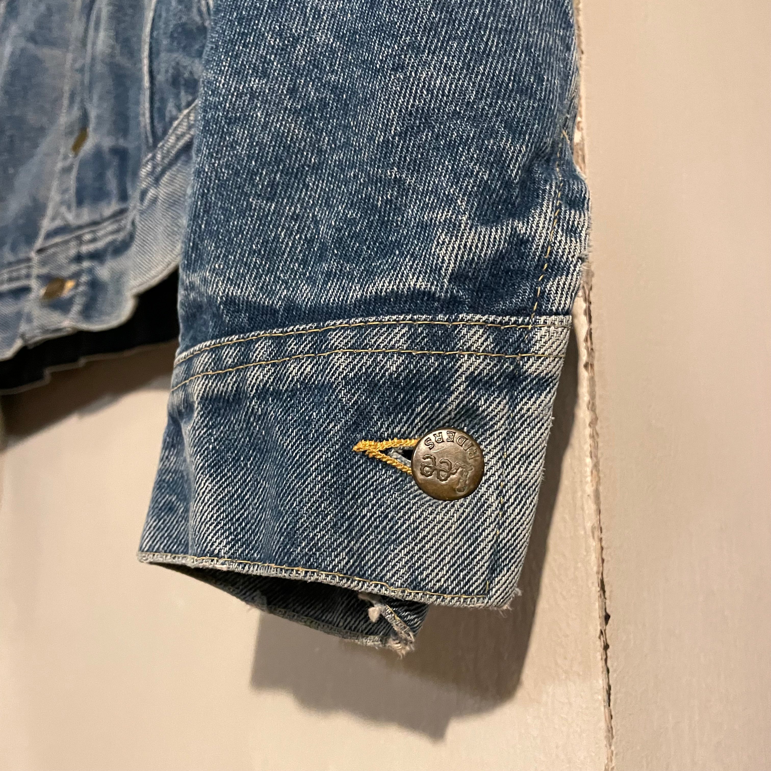80s Lee STORM RIDER Size 42 USA製 デニムジャケット ストームラ